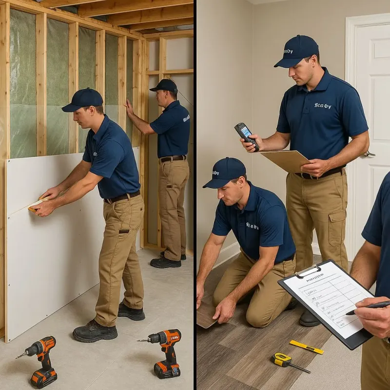 Repairs and Reconstruction process in Lakewood, CO